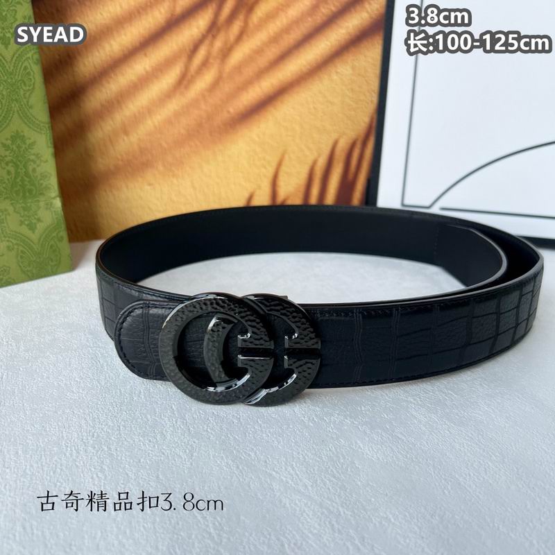 Gucci belt 38mmX100-125cm 8L54